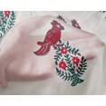 thumbnail image 4 of oneOone Silk Tabby Fabric Leaves|Bird & Floral Block Decor Fabric Printed BTY 42 Inch Wide, 4 of 4