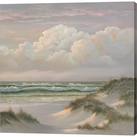 Great Art Now Coastal Dusk III by Georgia Janisse, Canvas Wall Art, 12W x 12H