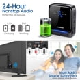 thumbnail image 6 of Wireless Bluetooth Transmitter Receiver for TV - 2-in-1 Bluetooth Audio Adapter, Simultaneously Connect 2 Devices, 3.5mm AUX RCA Stereo Output - Low Latency for Car/Home Sound System, 6 of 8