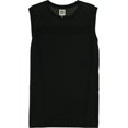 thumbnail image 1 of Anne Klein Womens Illusion Knit Sweater, Black, X-Large, 1 of 1