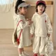 thumbnail image 4 of Ropa de primavera para hermana y hermano, conjunto con capucha para niños de 1 a 8 años, sudadera y pantalones, 2 uds., vestido informal con capucha para niñas, traje para chico, 4 of 6