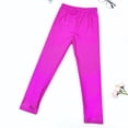 thumbnail image 4 of Girls' Metallic Leggings Shiny Sparkle Dance Pants Elastic Waist Tights for 80s Disco Party Performance Activewear Kids Yoga Bottoms, 4 of 6