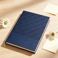 thumbnail image 2 of Zhenhongyql A5 Leather Notebook Journal Lined Notebook With Ribbon Bookmark 200 Pages 100gsm Thick Paper Hardcover Writing Notebook For Work School, 2 of 4