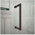 thumbnail image 4 of DreamLine Unidoor-X 47 1/2-48 in. W x 72 in. H Frameless Hinged Shower Door in Oil Rubbed Bronze, 4 of 7