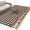 Brown, variant on Western Texas Star Vintage Area Rugs 5'x8', Washable Small Throw Rugs for Classroom Bedroom, Rustic Wreath Wood Red Plaid Indoor Outdoor Rug Non-Slip Low Pile Carpet Runner Reversible Floor Mats