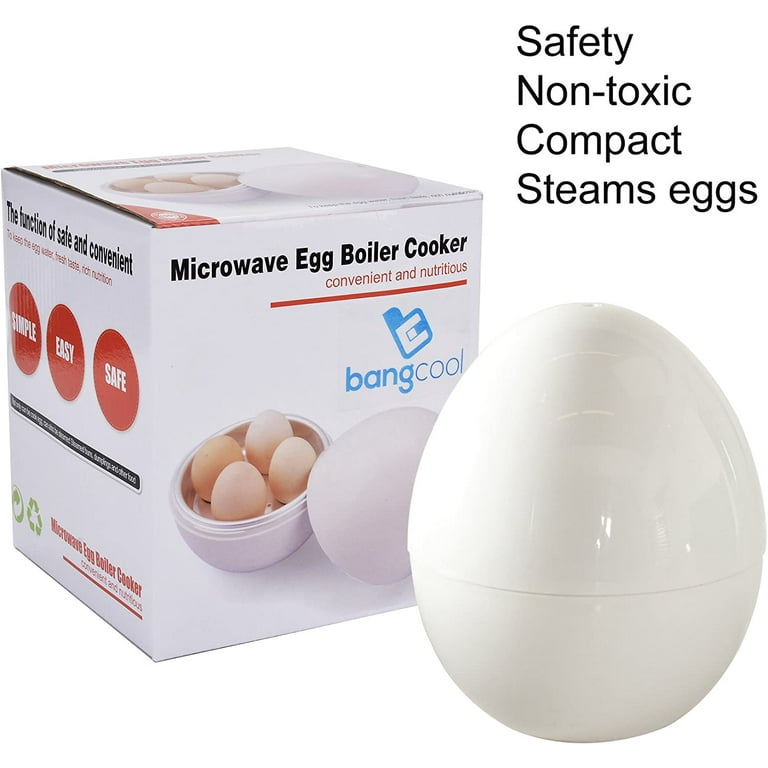 Microwave Eggs Cooker Fast 4-Egg Ball Shape Hard Boiled Egg Steamer Kitchen  Tool