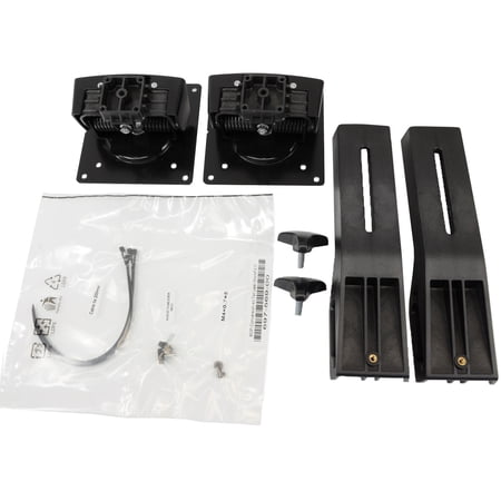 UPC: 0698833018561 | Ergotron Tall-User Kit for WorkFit Dual Monitor  Black