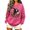 Pink#27096GG, variant on Hearthz Halloween in October We Wear Pink Witch Graphic Womens Sweatshirts Retro Spooky Season Pullover Sweaters for Women Crew Neck Sweatshirts Women