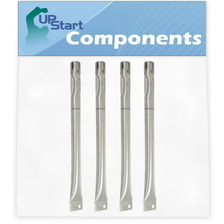 

4-Pack BBQ Gas Grill Tube Burner Replacement Parts for Brinkmann 810-3660-S - Compatible Barbeque Stainless Steel Pipe Burners