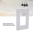 thumbnail image 4 of Kit De Montaje De Placa De Pared De 1 Unidad, Soporte De Montaje De Placa De Pared Diseño Elegante 10 Juegos Uso Duradero Material ABS Instalación Simple Para Uso Doméstico, 4 of 7