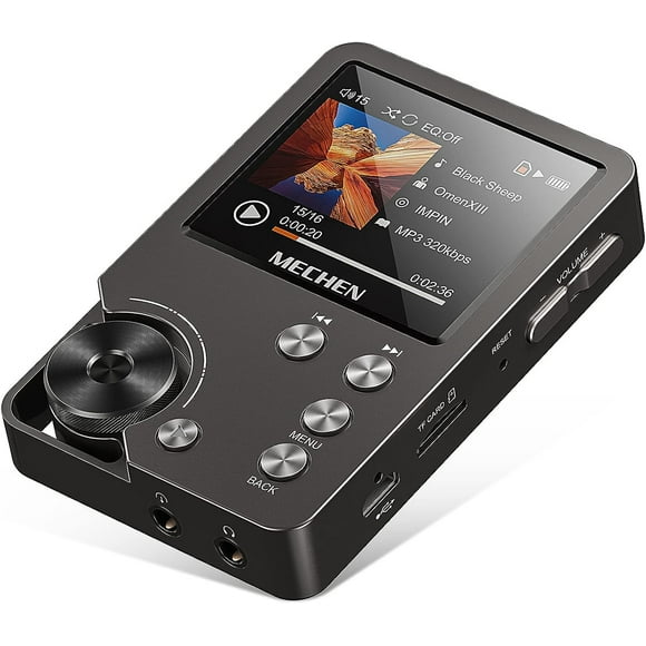 Reproductor MP3 MECHEN M30 HiFi DSD 128 64GB sin pérdidas Gris
