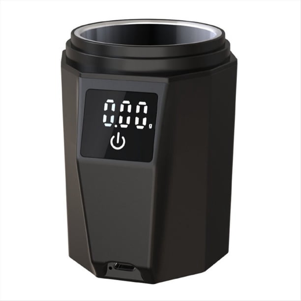 Vaso Dosificador de Café Digital y Portafiltro de 58 mm. Báscula de Precisión para Café Expreso de 0,1 G para Medir Café de Filtro.
