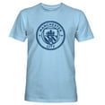 thumbnail image 2 of Men's 1863FC  Sky Blue Manchester City Mono Badge T-Shirt, 2 of 3