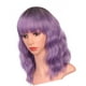 thumbnail image 4 of Peluca Corta Para Mujer Conjunto de Cabeza completa Estilo de Onda Pequeña Peinado de Cabello Rizado Aire Flequillo Simulaciónón Conjuntos de Peluca de Cabello Humano, 4 of 8
