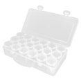 thumbnail image 5 of NIYANGLE 1 Set Storage Holder for Small Items Portable Clear Plastic Containers with Lids Rectangular Design, 5 of 8