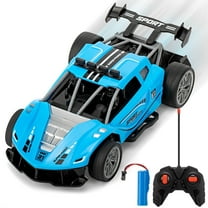 Kivdit 1:16 RC Cars,2.4GHz High Speed Remote Control Cars,All Terrain RC Drift Cars for Kids,Toys for Boys Girls(Blue)