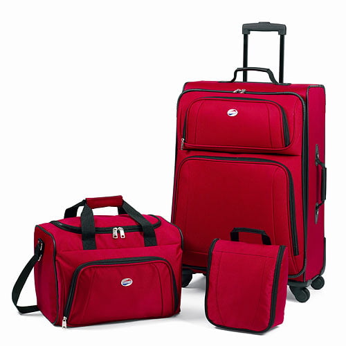 American Tourister - American Tourister - 3-Piece Spinner Luggage Set ...