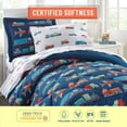 thumbnail image 5 of Wildkin Kids 100% Cotton Sheet Set for Boys and Girls - Twin (Transportation), 5 of 9