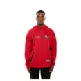 thumbnail image 4 of Men's New Era  Scarlet San Francisco 49ers Combine Authentic Raglan Scuba Full-Zip Hoodie, 4 of 5