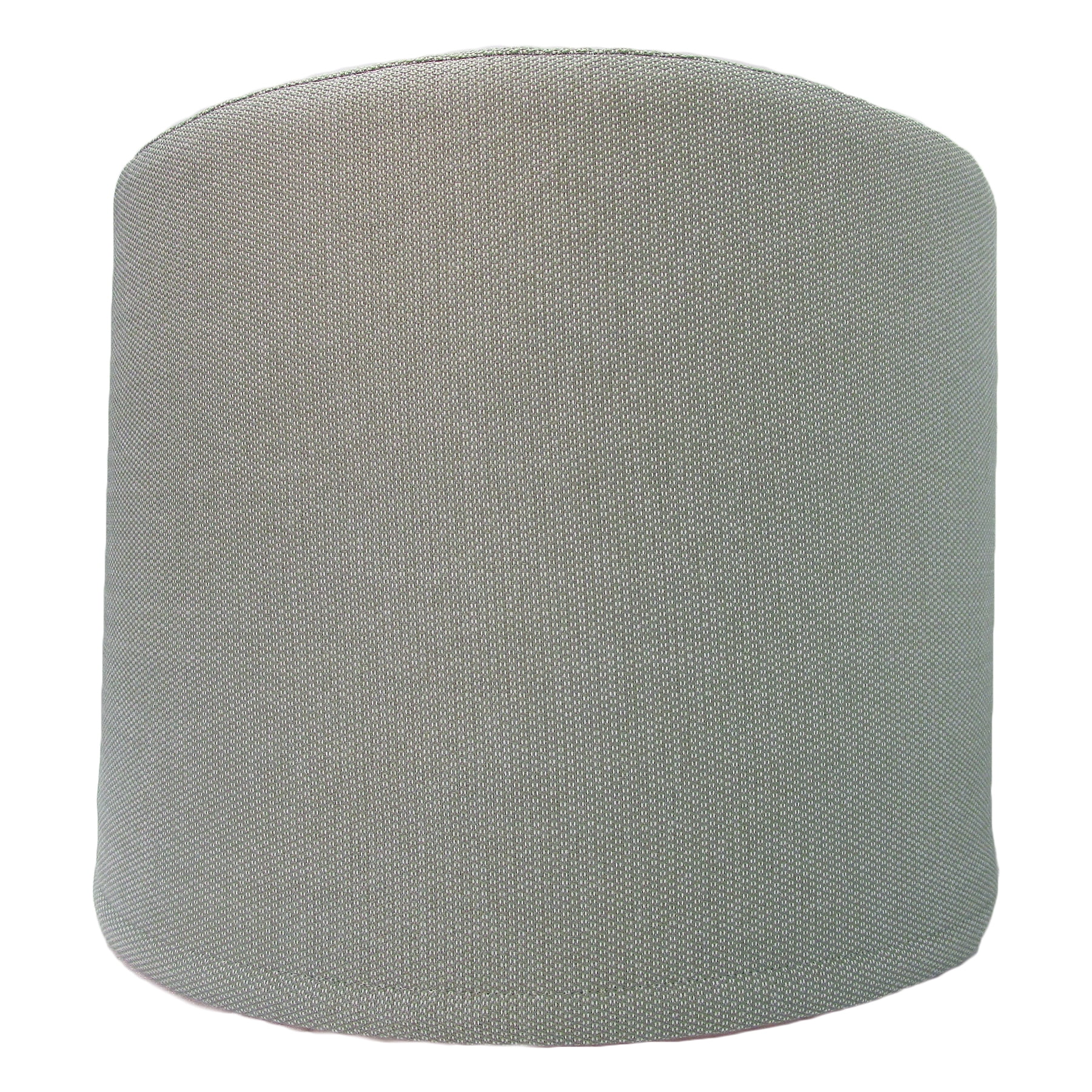 Better Homes & Gardens Round Outdoor Pouf Ottoman, Green, 20 in x 15 in, 1-Piece