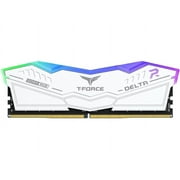 Team T-Force Delta RGB 64GB (2 x 32GB) 288-Pin PC RAM DDR5 6400 (PC5 51200) Desktop Memory Model FF4D564G6400HC30CDC01