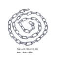 thumbnail image 2 of OUNONA Farm Security Iron Chain Silver Coil Chain 1Pack, 2 of 4