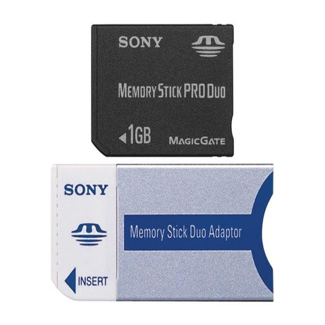 Tarjeta de memoria Sony Memory Stick PRO Duo de 1 GB para cámara