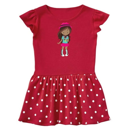 

Inktastic African American Girl Rock Girl Band Singer Gift Toddler Girl Dress