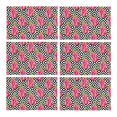 thumbnail image 2 of MKHERT Tropical Fresh Dragon Fruit Placemats Table Mats for Dining Room Kitchen Table Decoration 12x18 inch,Set of 6, 2 of 4