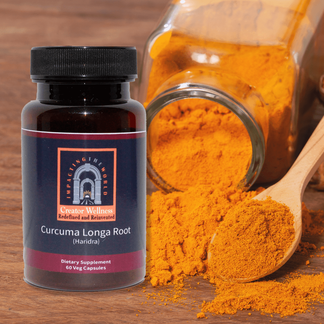Curcuma Longa Turmeric | 225mg Root Extract | Curcuma Longa Root | 60 Veg Capsules