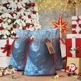 thumbnail image 6 of Naloa Red And Blue Fire Mountains Drawstring Christmas Bags, 3D Xmas Gift Bags, Christmas Wrapping Bags, Xmas Goodie Bags, Treat Pouch Bags, Party Favor Bags-Medium, 6 of 9