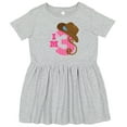 thumbnail image 3 of Inktastic 3rd Birthday 3 Year Old Cowgirl Girls Toddler Dress, 3 of 5