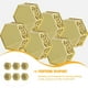thumbnail image 3 of KAKOWELY 6 cajas de dulces huecas hexagonales creativas para bodas., 3 of 5