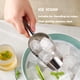 thumbnail image 5 of Cuchara de hielo de acero inoxidable, pequeña cuchara de metal para alimentos y dulces para cocina, bar, fiesta, boda, cocina, pala para hacer hielo, 5 of 5