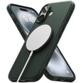 thumbnail image 1 of Funda magnética Ringke Onyx verde oscuro para iPhone 16 Plus, 1 of 9