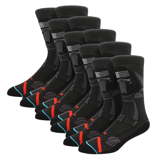 Calcetines SockStarWar09 VentDepot 5 Pares 6.5-10.5US Kylo Ren Algodón