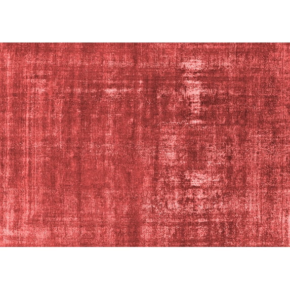 Ahgly Company Indoor Rectangle Oriental Red Industrial Area Rugs, 4' x 6'