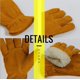 thumbnail image 4 of Guantes cálidos, guantes de invierno, guantes de piel de vacuno resistentes al frío, guantes de trabajo al aire libre, guantes gruesos resistentes a bajas temperaturas, guantes de esquí, amarillo dorado M Sailing Electrónica, 4 of 5