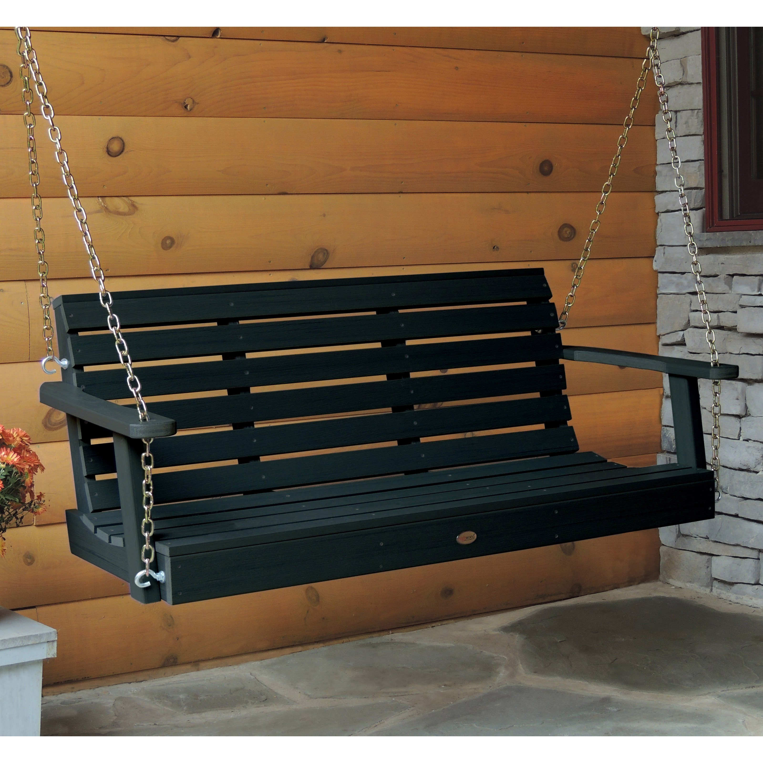 Highwood Weatherly Recycled Plastic Porch Swing
