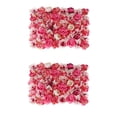 thumbnail image 1 of 2Pcs Flores Artificiales Panel De Pared DIY Decoraciones De Escenario Flores Sunnimix Panel de pared rosa de seda de boda, 1 of 6