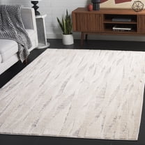 Safavieh Elmhurst Sheridan Distressed Area Rug, Ivory/Gray, 5'3" x 7'6"