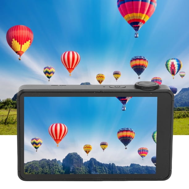 Cámara Digital Con Enfoque Automático, Cámara 48MP 4K Luz De Relleno Zoom 16X Para Viajes