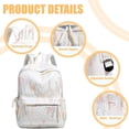 thumbnail image 5 of BUTIED 16.5'' Corduroy Schoolbag for 4-13 Women, Cute Books Bag, Lightweight Backpack Perfect Birthday Gift, 5 of 6