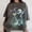 Black, variant on Vintage Orca Midnight 90s Graphic T-Shirt, Retro Killer Whale Shirt, 90s Ocean Wildlife Lightning Tee, Dark Heather 2XL
