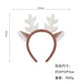 thumbnail image 1 of Ganfancp Christmas Headband Antler Headband Christmas Hair Accessories Christmas Headbands For Women Holiday Party Decorations Costume Accessory Rebajas Hoy Liquidación 1 Cinta para El Pelo, 1 of 5