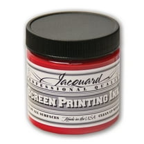 Jacquard Professional Screen Printing Ink, 4 oz., Red