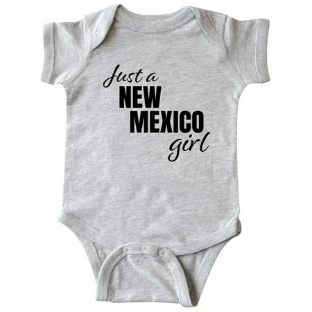 

Inktastic Just a New Mexico Girl Born and Raised Gift Baby Girl Bodysuit