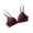 Red, variant on Viikei Bras for Women Sports Bras Wirefree Plus Size Fashion Solid Color Lightweight Small Chest Comfortable Lingerie