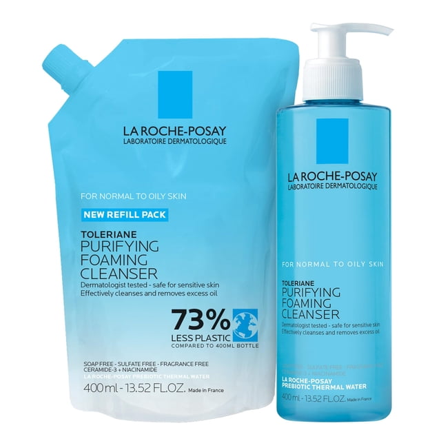 Limpiador facial La Roche-Posay Toleriane Foaming 400 ml
