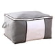 thumbnail image 1 of Yuarrent Bolsa de almacenamiento de ropa de cama para el hogar, mantas de dormitorio de gran capacidad no tejidas, bolsa organizadora a prueba de polvo y Almacenamiento y organización del hogar Gris Yuarrent HA066920-03, 1 of 6